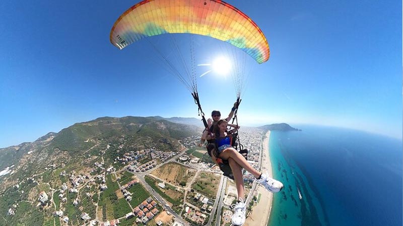 alanya paragliding price
