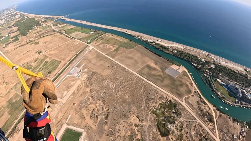 alanya skydive price