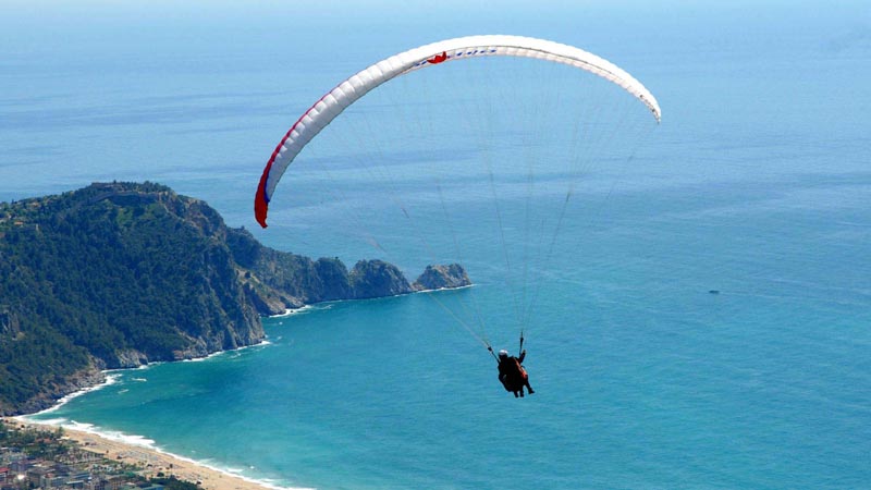 paragliding in alanya